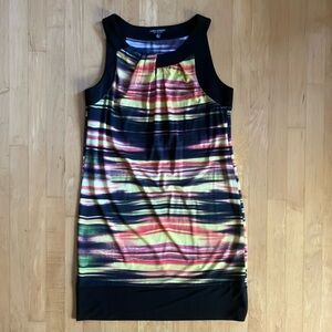 2/$20 Linea Domani size 10 jersey stripe shift dress